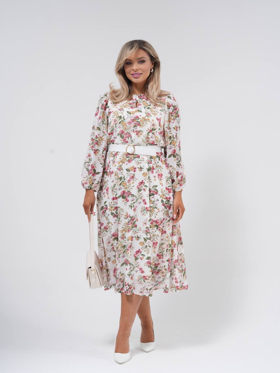 Платье из шифона